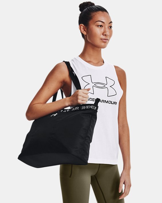 Women's UA Favorite Tote Bag, Black, pdpMainDesktop image number 4